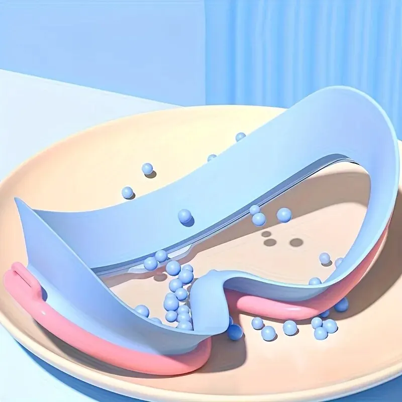 نظارات سباحة خارجية بإطار كبير ، مقاومة للماء ، مضادة للضباب ، نظارات حماية من الآشعة فوق البنفسجية ، سدادات أذن لمدة 14 سنة وما فوق #2