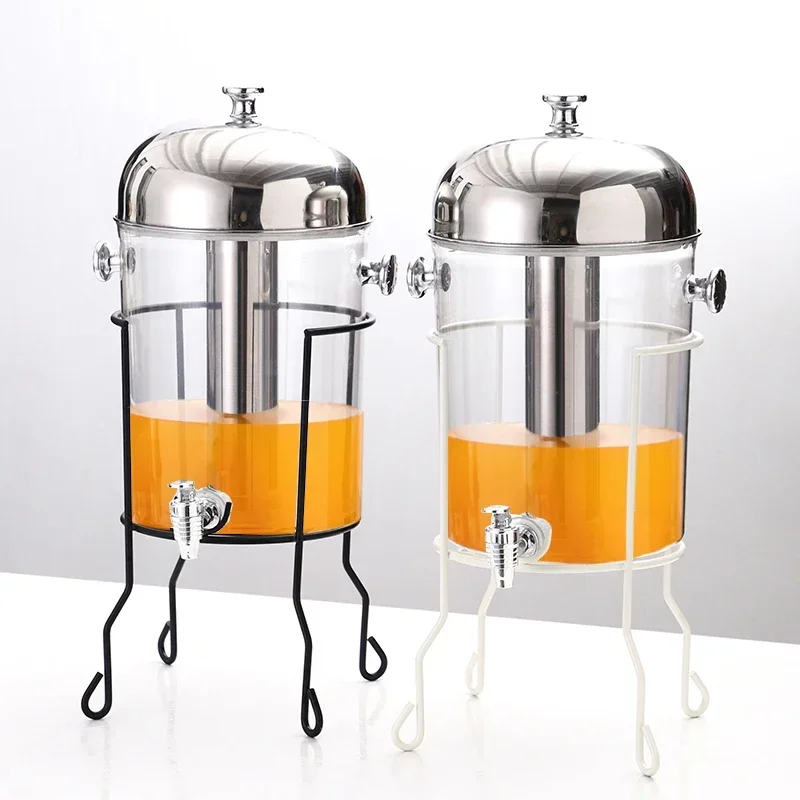 Juice Ding Milk Ding Buffet Beverage Machine Hotel supplies Large-capacity cold water bottle household bucket wholesale