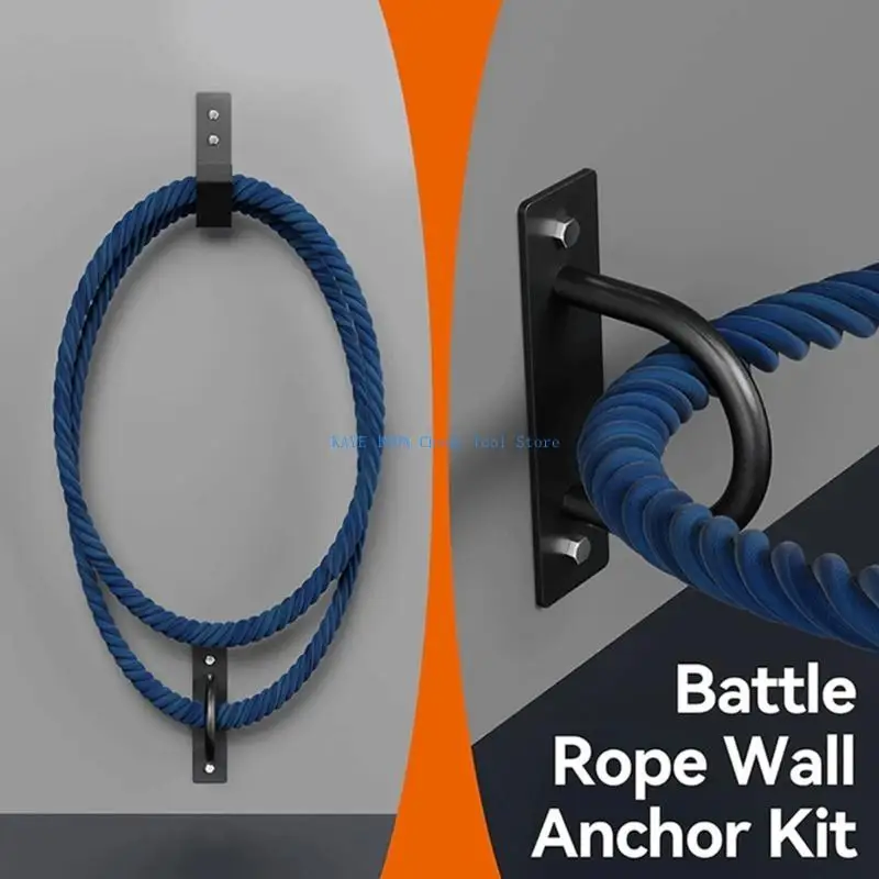 

G6KA Efficient Battle Rope Storage Wall Mount Keeps Workout Area Neat Suitable For Home Gyms And Fitness Centers