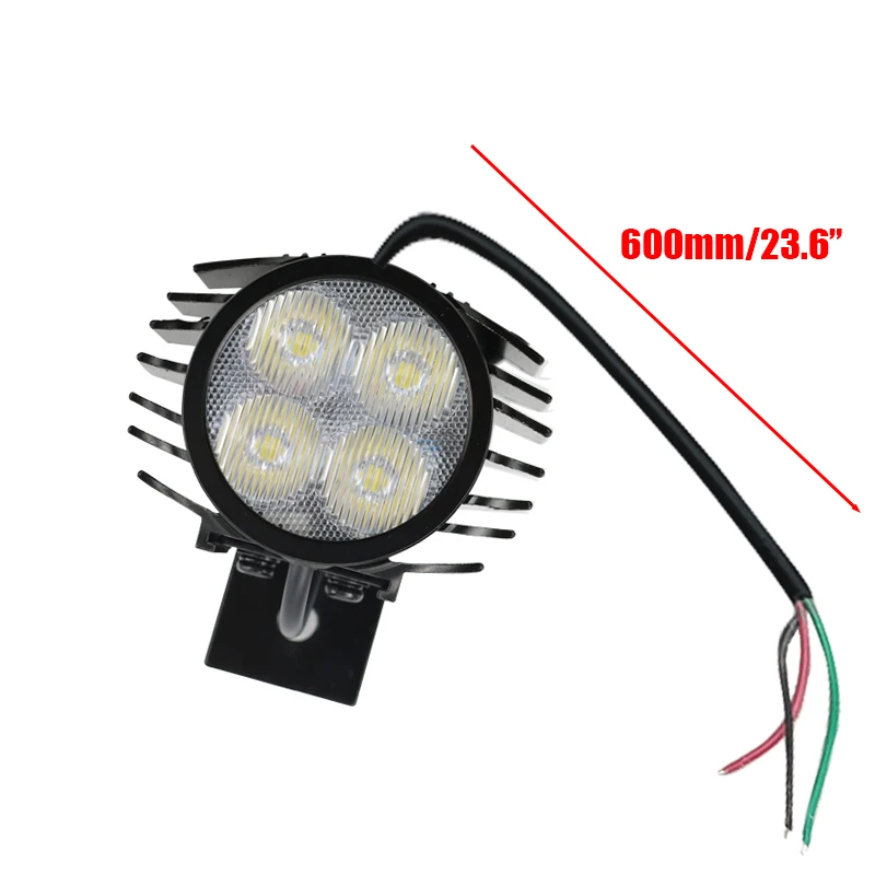 Dirt Pit Bike Accessories Tools LED Plastic For Motorcycle Headlight 6 High Brightness Spotlight Lighting System Motocross Parts