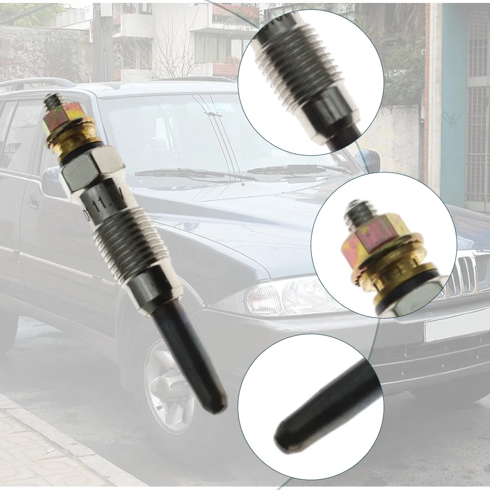 Bujía incandescente diésel para Ssangyong Musso SPORTS UTE 5CYL 2.9L 2004-2007 / Istana MB100 MB140 OM600 1996-2007 66115931A1 6611593101