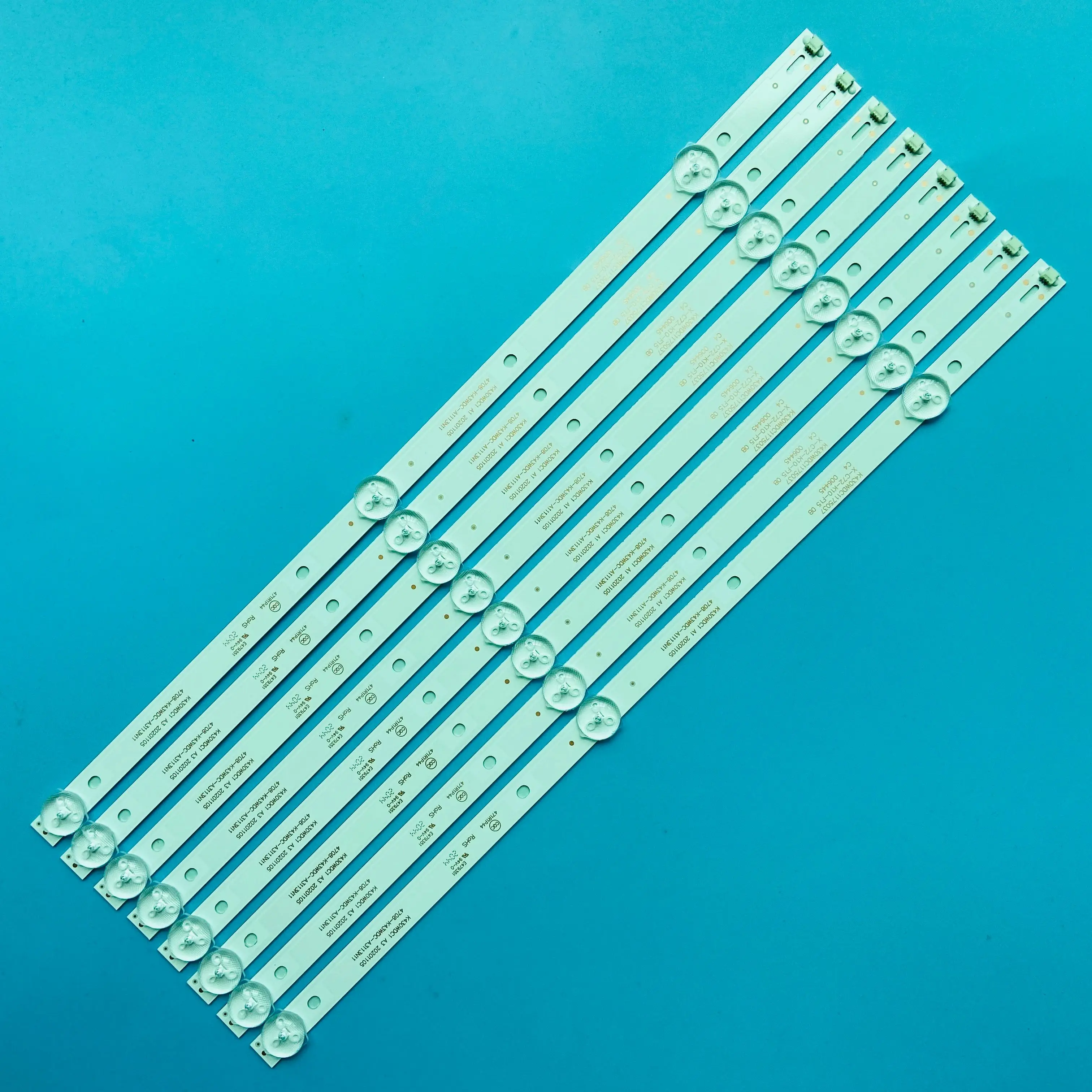 Kits LED TV Array Bars 4708-K43WDC-A3113N11 Backlight Strips K430WDC1_A3 Kits Bands SVK430AK1_WICOP_3LED_REV03471R1P53 Planks