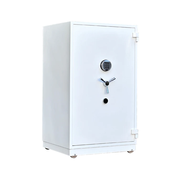 

2025 Large Fireproof Two-Hours Fireproof Movable Shelves Strong Steel Bolts Digital Fingerprint Combination Lock Safe Box
