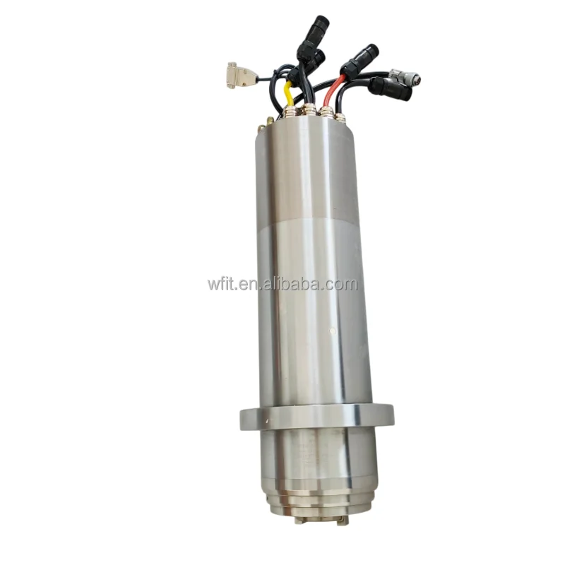 HSK40 100mm Electric Spindle 24000rpm 8kw Permanent Magnet Synchronous Motor High Precision High Speed for CNC Machining Used