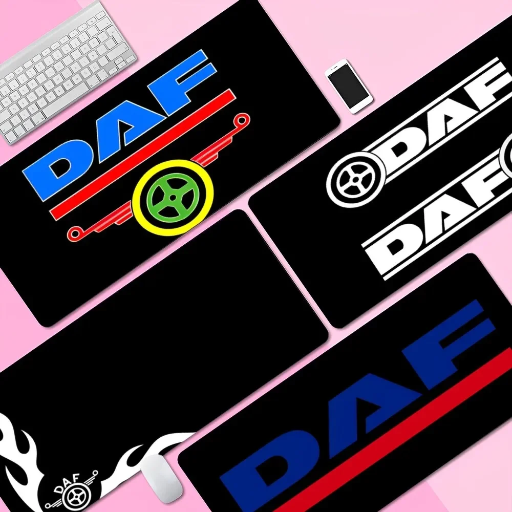 DAF Truck Logo Large XXL Table Mat Student Mousepad Gamer Computer Keyboard Pad Games Pad Desktop Mat