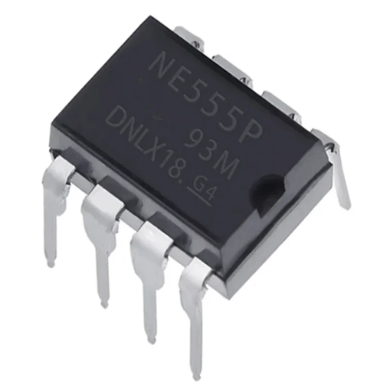 10PCS-50PCS NE555DR SOP8 NE555P DIP8 CMOS upgraded 555 timer chip, low power, wide voltage, high stability upgrade