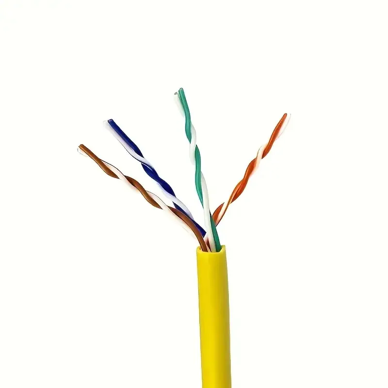 [كابل Cat5e عالي السرعة] كابل إيثرنت Cat5e عالي السرعة |   8 سنون ذكر إلى ذكر للاستخدام المنزلي والمكتبي