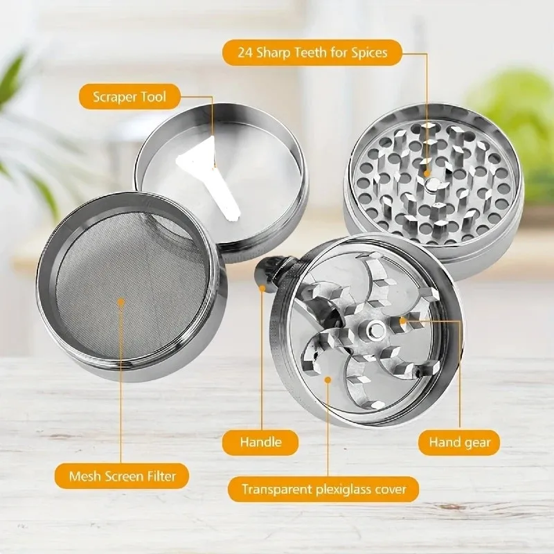 Picture 5: Nut And Hard Spice Grinder For Nutmeg Ginger Rock Salt And Peppercorn Hand Tools Crushers Grinding Kitchen Tools