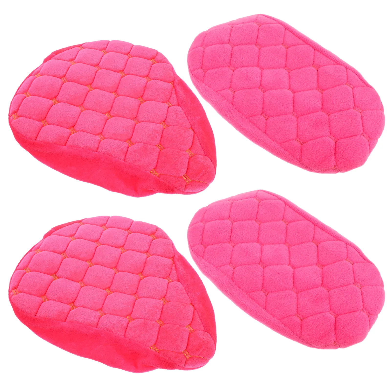 2Set Winter Electric Bike Seat Covers Warm Thick Saddle Cushion Protector Universal Fit Bicycle Seat Pad for Scooter Motorcycle