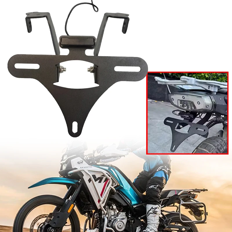 

Fit For CFMOTO CF450MT 450MT 450 MT MT450 2024 2025 Motorcycle Accessories License Plate Bracket Neat Rear Turn Signal Bracket