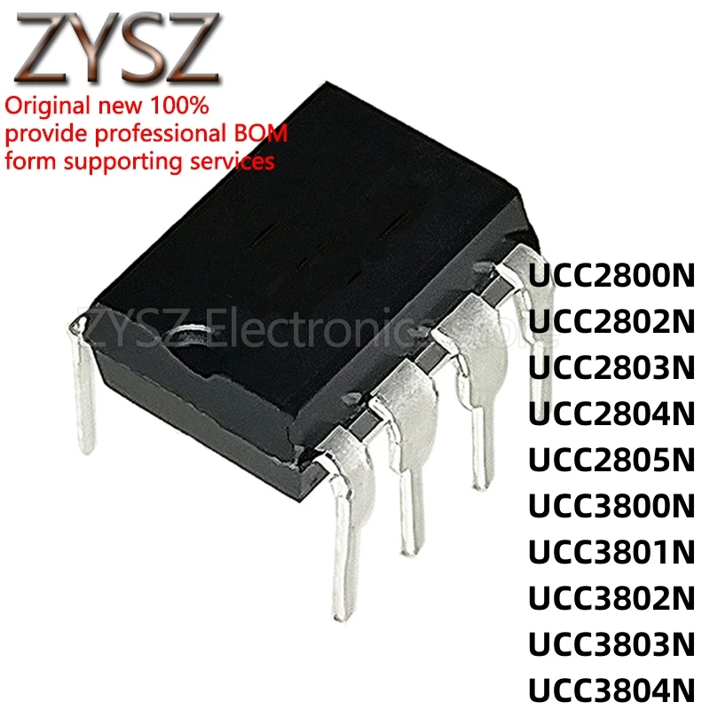 5PCS UCC2800/2802/2803/2804/2805/3800/3801/3802/3803/3804 N DIP-8