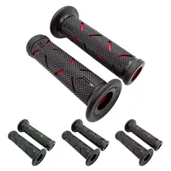 22MM Universal Motorcycle Handlebar Motorbike Grips Rubber Modification Accessories Moto Handles for HondaSuzuki DucatiBenelli