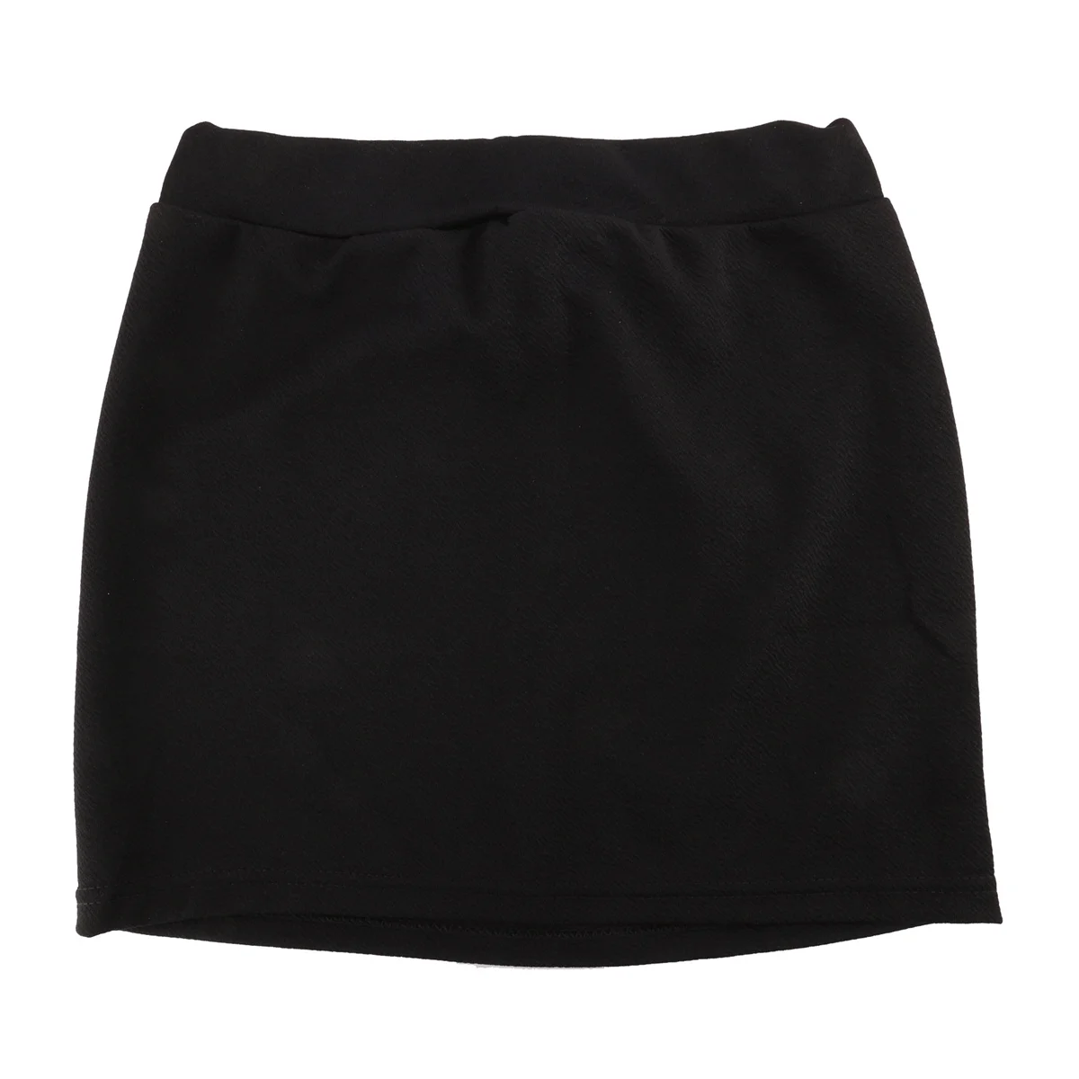 Womens Sexy Mini Skirt Slim Seamless Stretch Tight Short Fitted Skirt New black