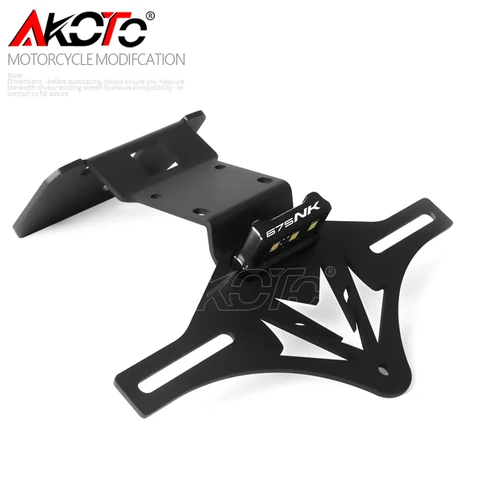 Фиксированный хвостовой аккуратный фиксатор крыльев для CFMOTO 675SR-R 675SR 675NK NK675 675 SR R NK, держатель номерного знака мотоцикла, аксессуары