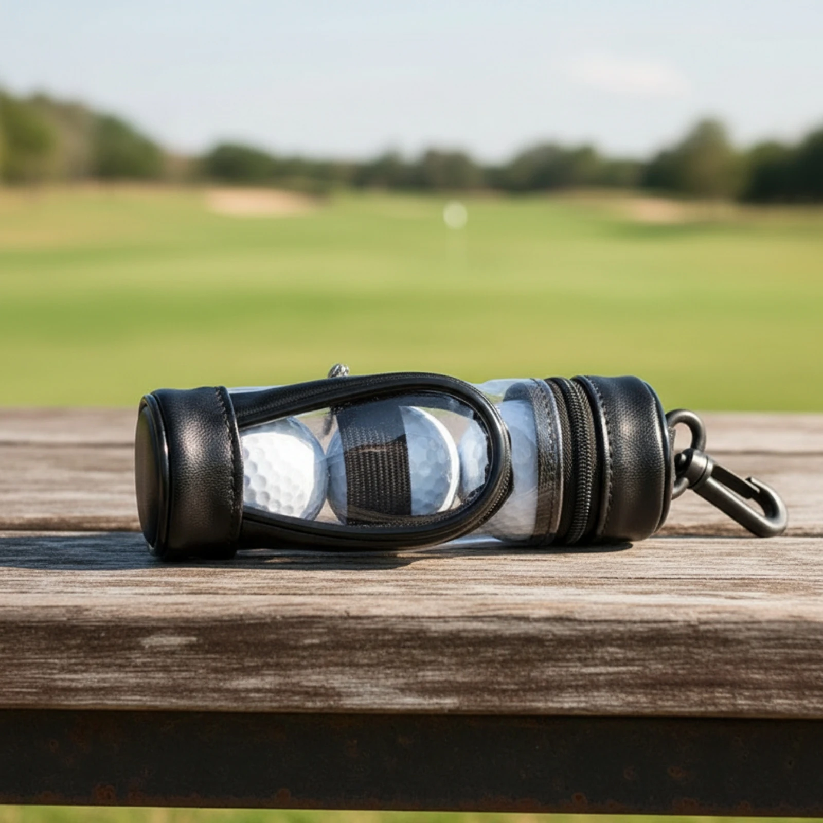 クリップ付きゴルフアクセサリーポーチ ポータブルゴルフアクセ - Golf Bag のレビューと価格