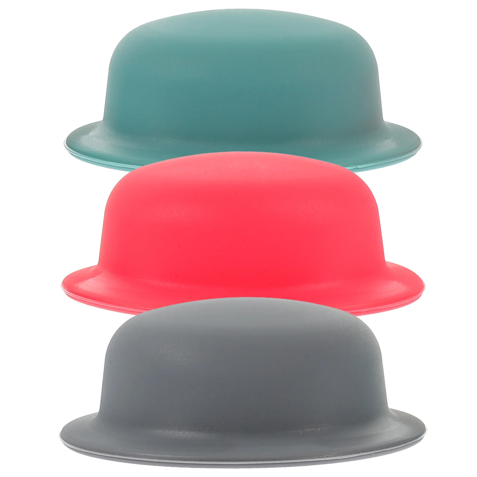 

3 Pcs Silicone Pot Lid Cover Cookware Handles Knobs Replacement Saucepan Holding Can Gadget