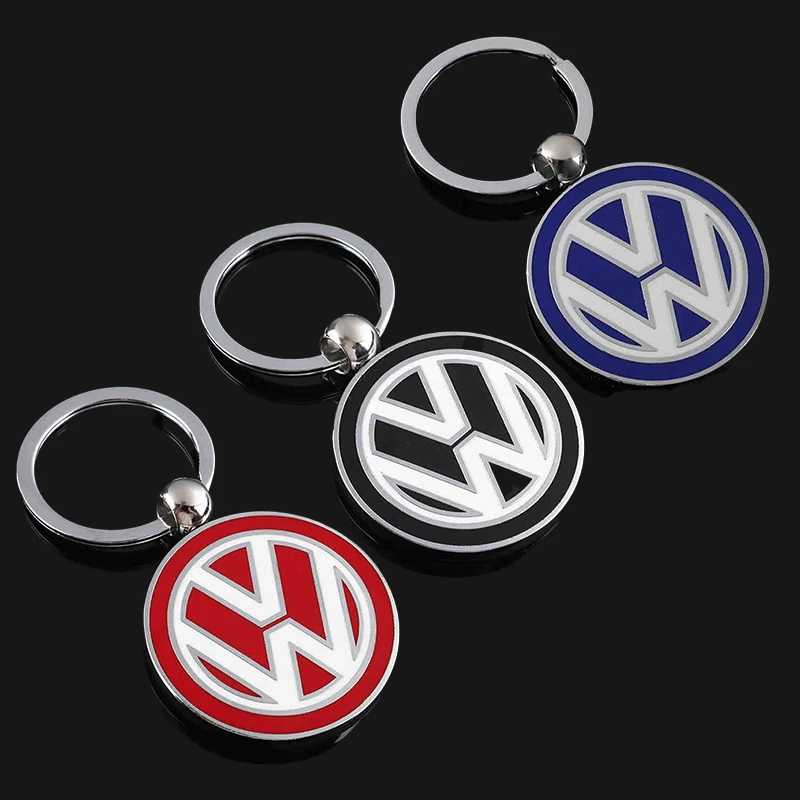 R-Line Emblem Keychain Pendant VW Logo Key Holder For VW R Line GTI Atlas Jetta Touareg Variant Golf Polo Taos Nivus Passat ID.7