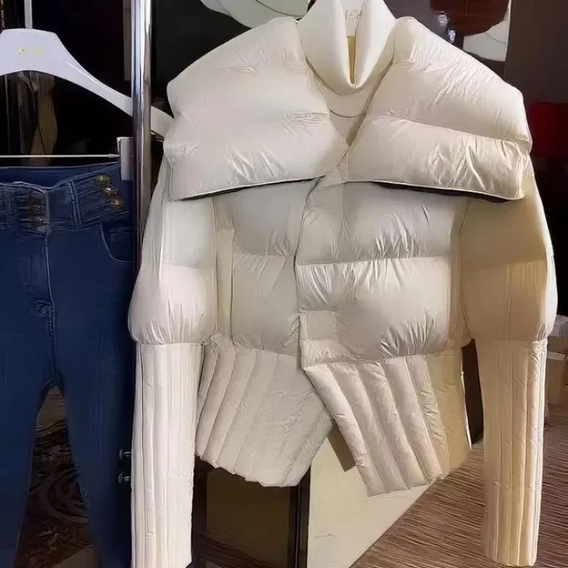 女性用パッド入りコットンジャケット,足の縮小用ラペル,多用途,穏やかな着用,小さな香り,気質