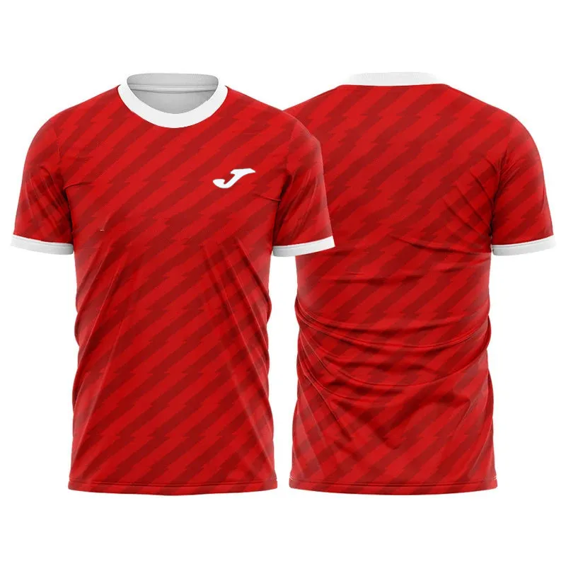 تي شيرت رجالي، ملابس تدريب تنس جوما، تي شيرت رياضي صيفي سريع الجفاف، الجري واللياقة البدنية، رقبة دائرية وأكمام قصيرة #5