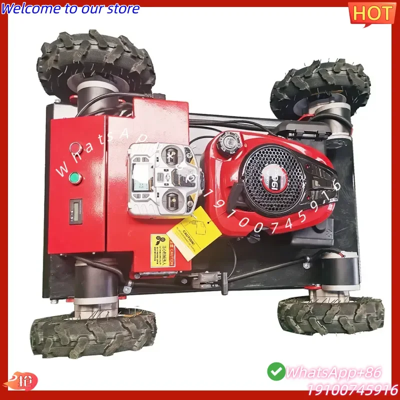CE Agricultural and Forestry Equipment Robotic Grass Cutter Fast Weeding 0-3.6km/h Walking Speed Lawn Mower