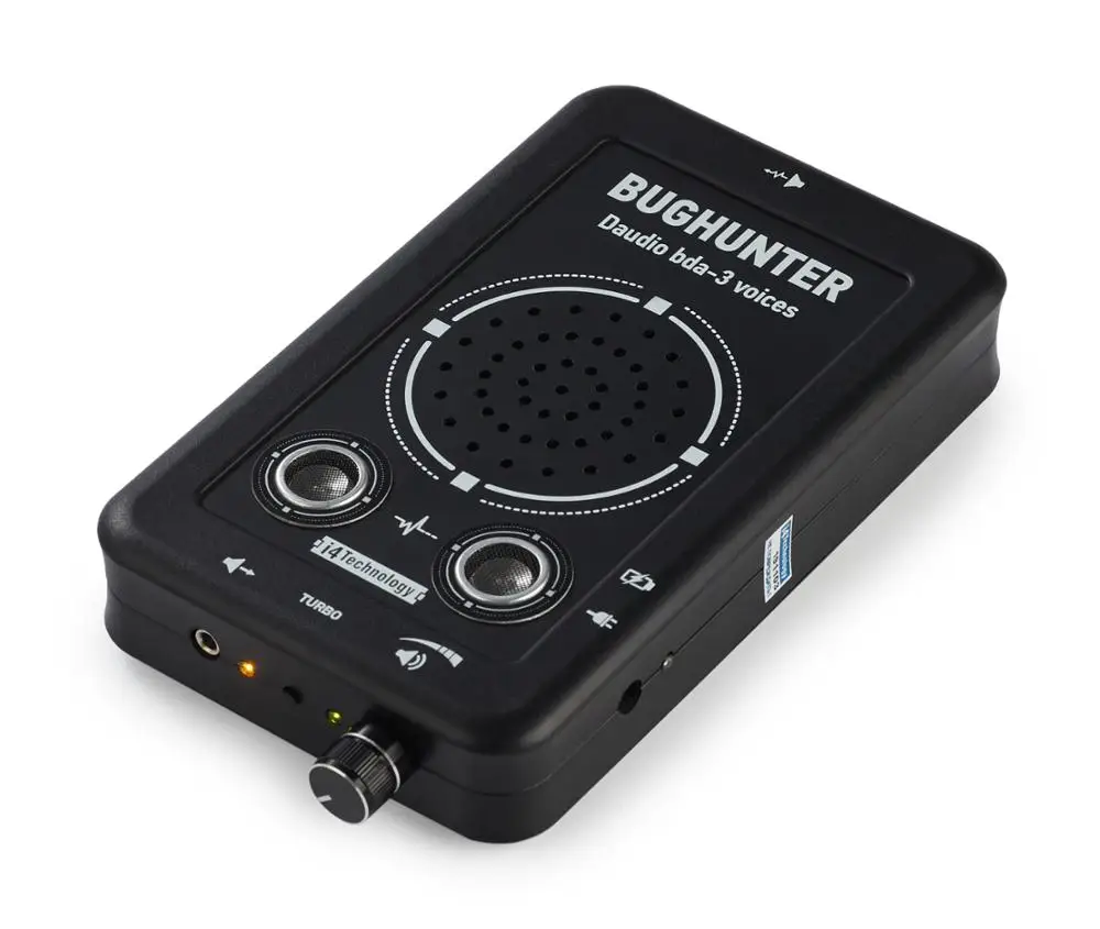 Compact anti surveillance audio protection system BugHunter BDA-3 (Upgraded) FCC & ICES compliant