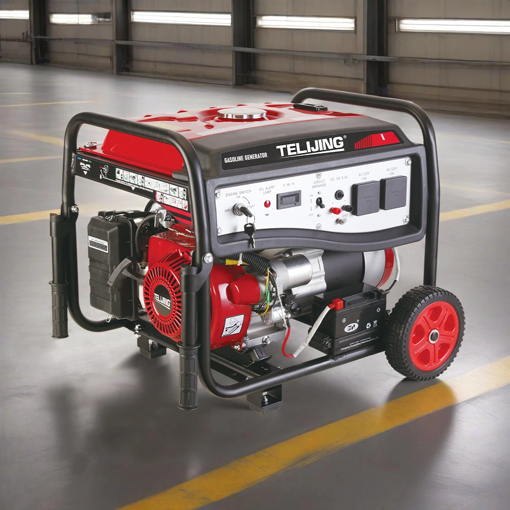 

Portable Telijing TJ4500-C 4500 3.2kva 3200 Watt 3500W Generator Set Auto Start 4-stroke High Output 120V/230V