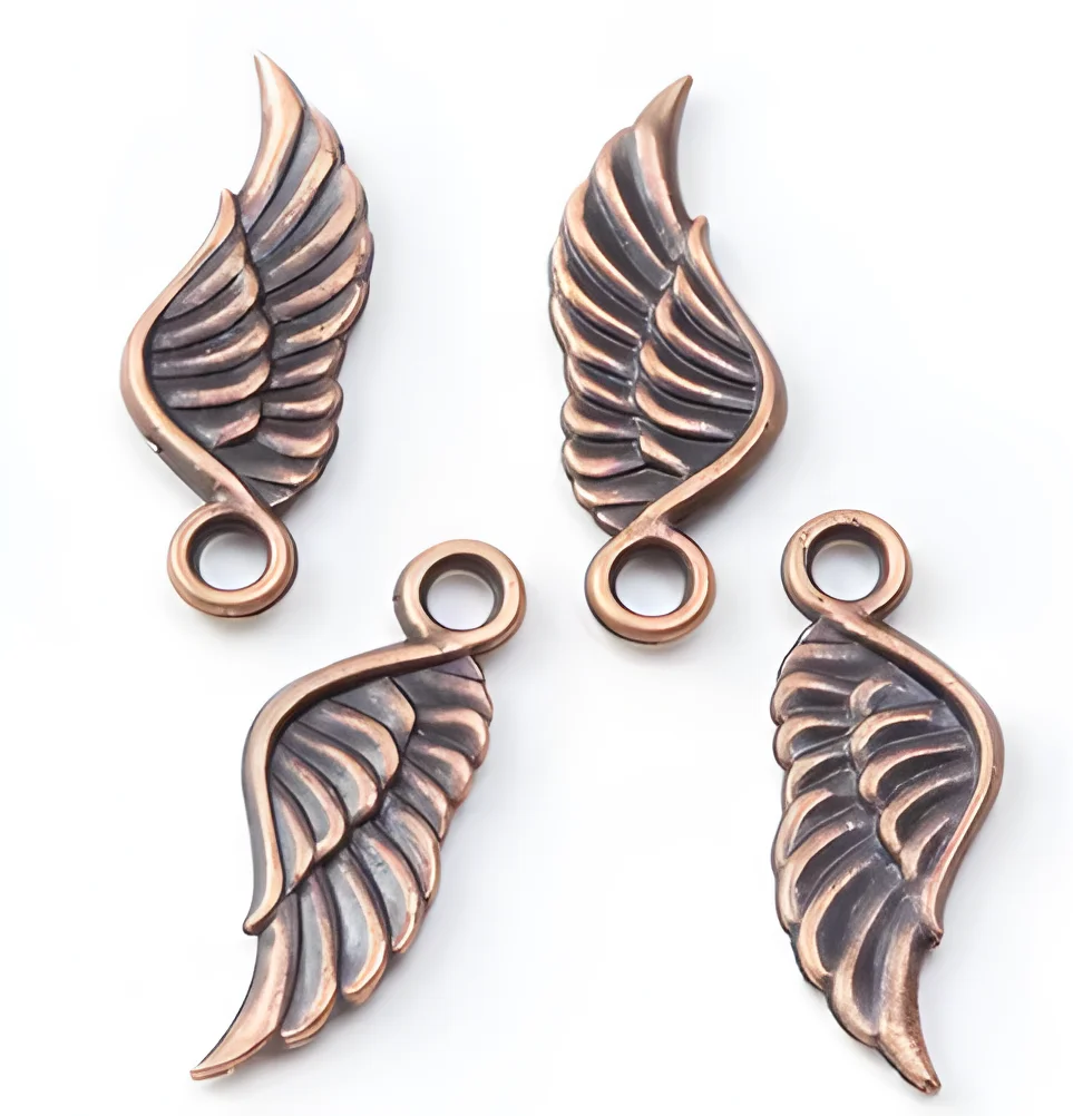 50шт 21*8*2мм подвески из сплава matel Wing HW001