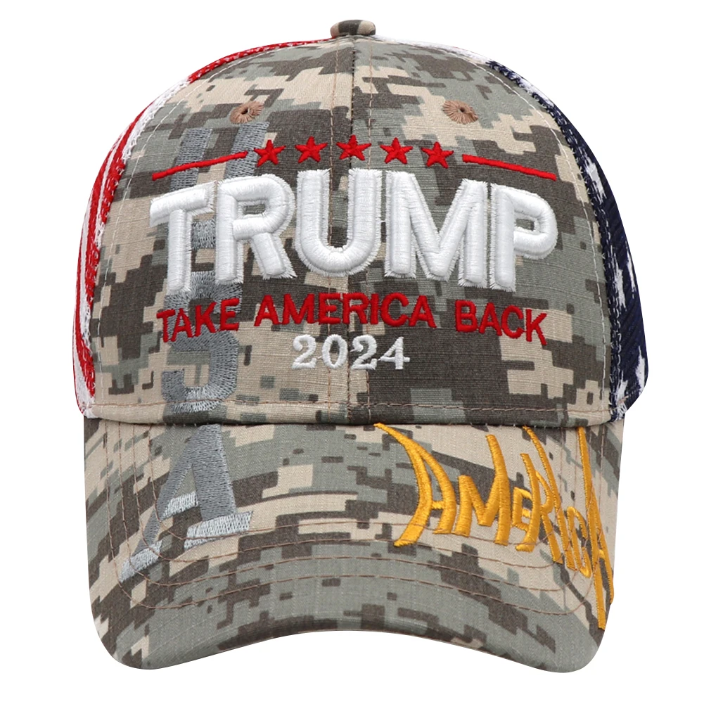 Trump 2024 Hat Baseball Cap Adjustable Sunshade Cap Make America Great Again Summer Outdoor Sports Fashion Baseball Cap Unisex