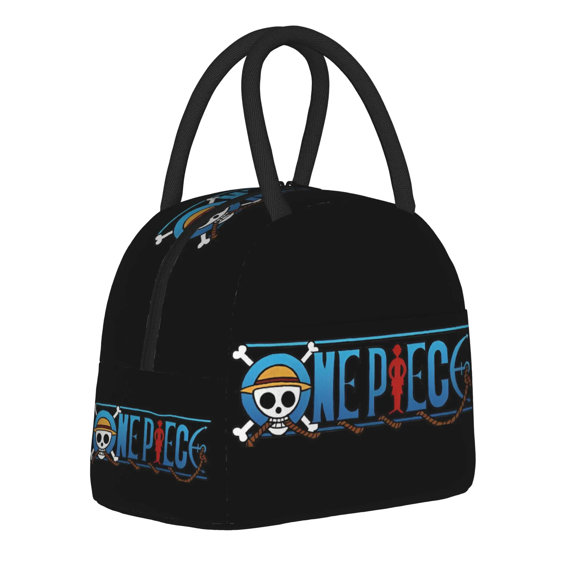 

LUFFYS o-one-piece-e Insulated Lunch Bags for Men Women Food Bag Portable Cooler Thermal Lunch Box For Work