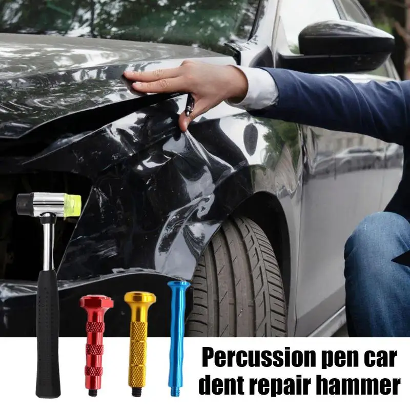 Adjustable Car Dent Removal Kit Car Dent Repair Tools Paint Free Dents Puller With Gold Dent Lifter Auto Body Maintenance Kit