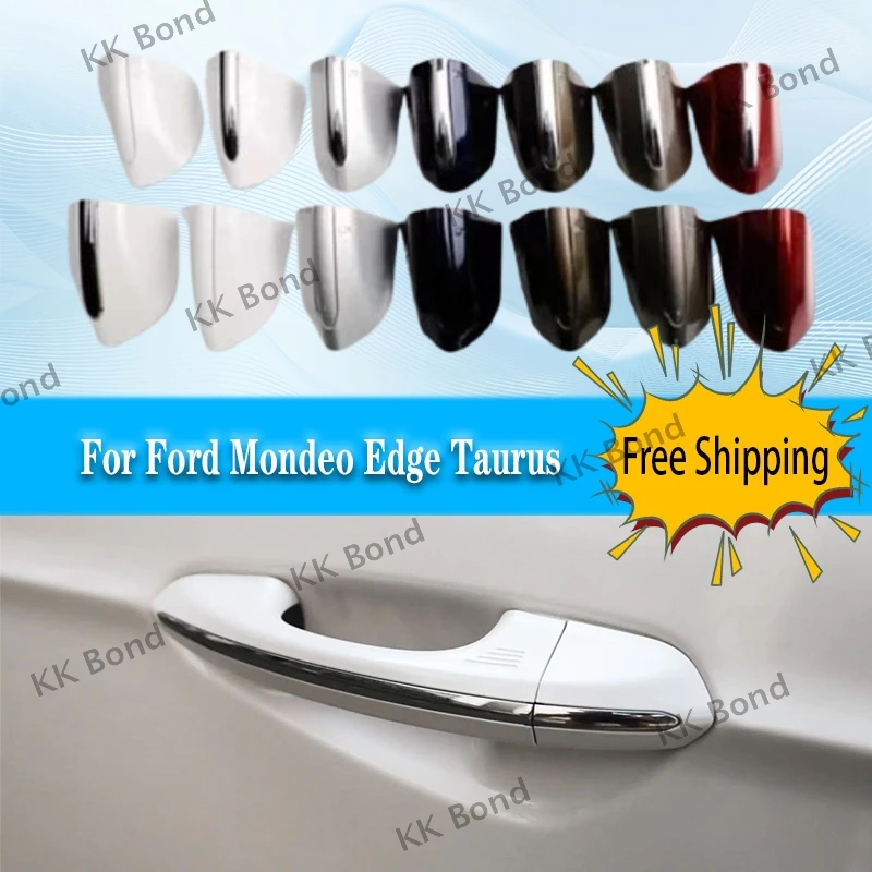 1PC DS73-F218A15-D Auto Car Front Left Door Outside Door Handle Cover Lock Keyhole Cap for Ford Mondeo Edge Taurus