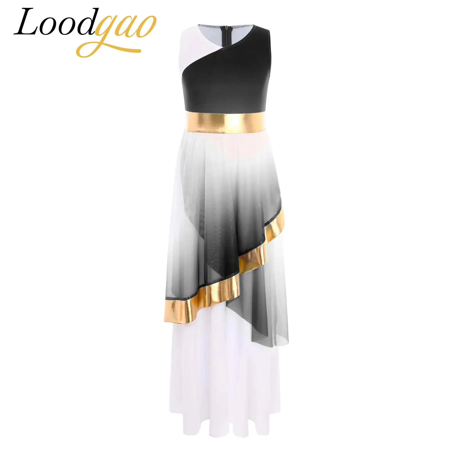 

Детская современная танцевальная одежда, лирические литургические танцевальные костюмы для девочек, платье для поклонения, костюм для церковного празднования духа