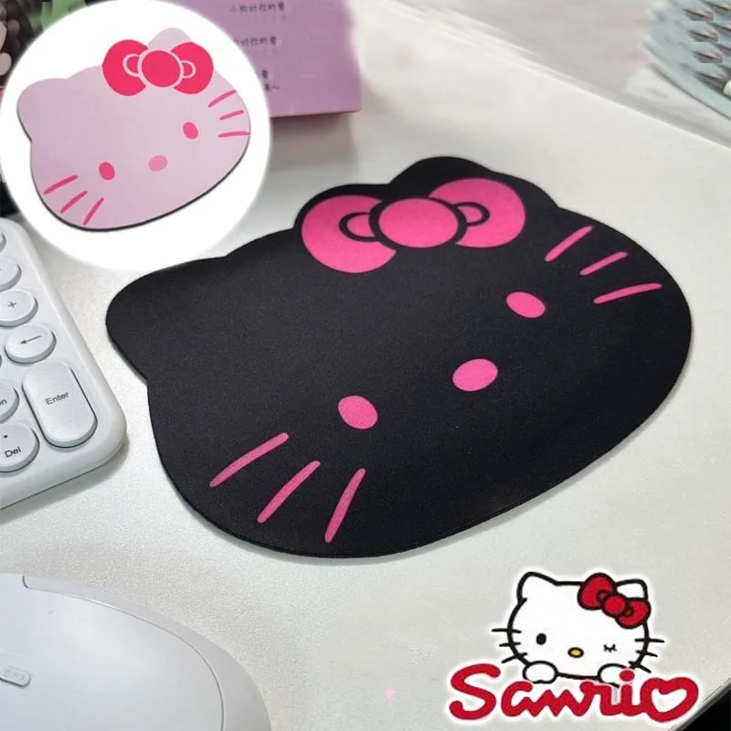 Sanrio Hello Kitty Mouse Pad Rubber Small Anti Slip Pad Computer Mat Gaming Room Decors Big Mousepepad Table Cute Desk Accessory