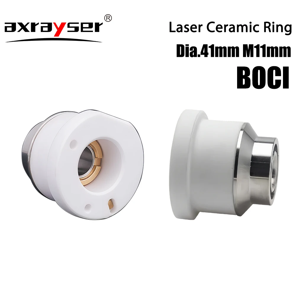 BOCI – corps en céramique Laser Original Dia.41mm M11, anneau de support de buse pour tête de découpe Laser Boci haute puissance BLT420 BLT641