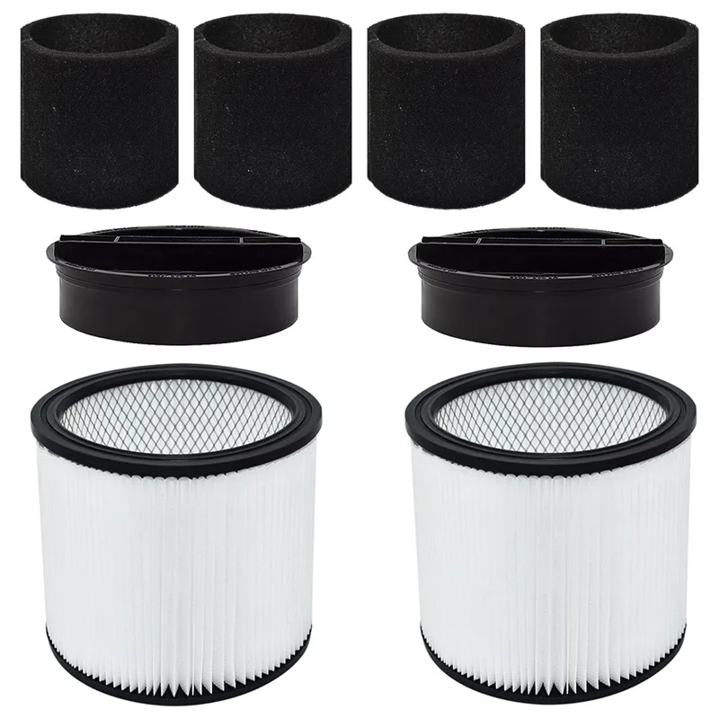 90304 HEPA Replacement Filter for 90304, 90333, 90350, 90585, 5 Gallon and Above Wet/Dry Vacuum Cleaner