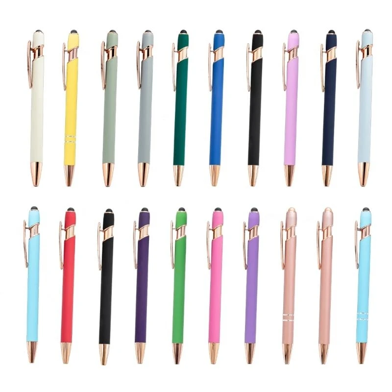 

C90C Touchsing Screen Penpoint Pen для написания выдвижной металлической шарики