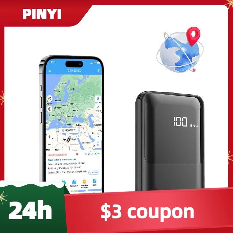 4G GPS OBD Tracker Lange stand-by met sterke magneet Simkaart Android App Track View Acc-detectie LBS AGPS-positionering