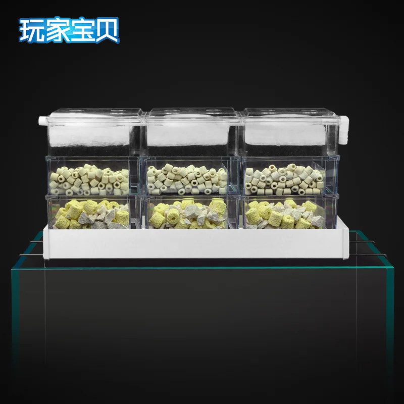 مجموعة وسائط الفلتر الحيوي الفاخر من WAJABABY - أنابيب سيراميك مسامية وكرات كوارتز وحلقات حيوية لحد أقصى نمو البكتيريا في حوض السمك #3