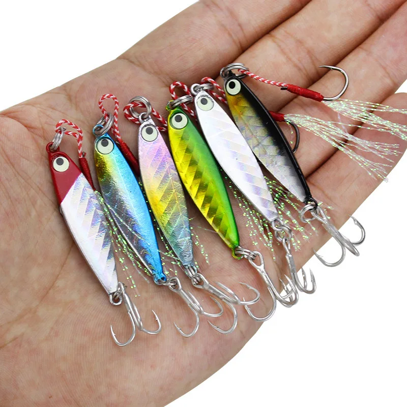 Fishing Lure Metal Jigs Hard Bait 7g/10g/15g/20g Artificial 