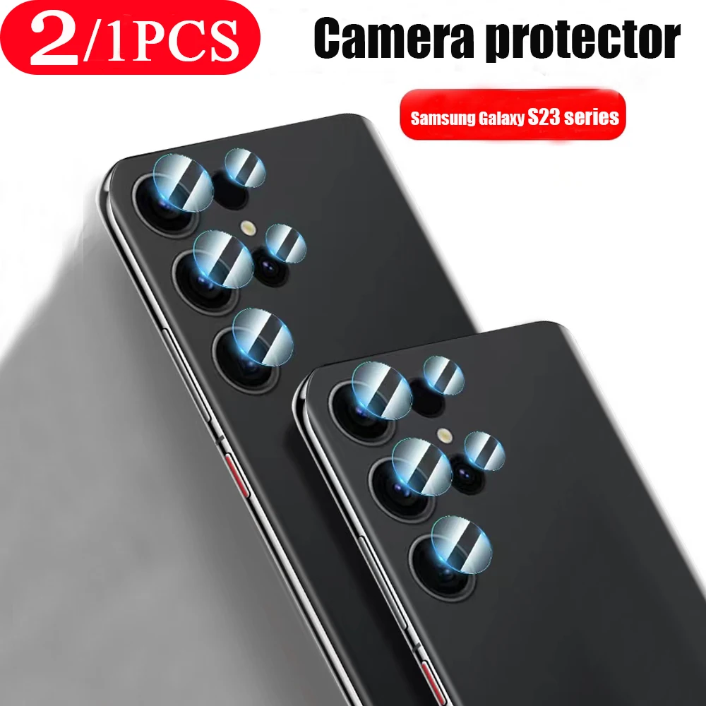 2/1Pcs Camera Lens For Samsung Galaxy S21 S22 Ultra S23 plus S20 FE S10 lite 5G S9 soft glass Film S10E Camera screen protector