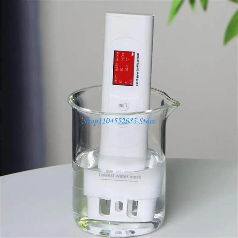

Y6GD 6 In 1 Water Quality Testing Meter, CODTOC UV275 EC TEMP Meter for Drink Water, Pool and Fish Tanks