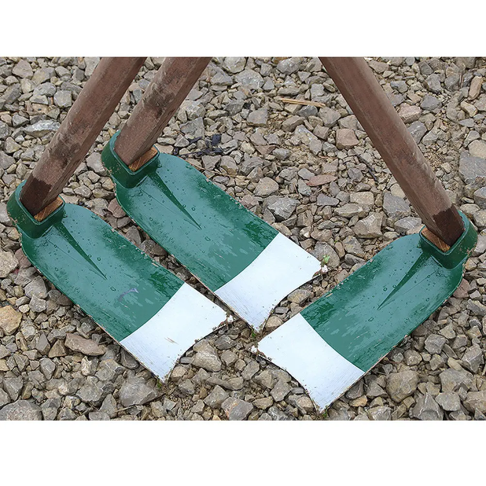 

1Pcs Garden Hoe Thickened Steel Portable Handy Weeding Tool Ergonomic Design for Removal Lawn Park Gardening Use