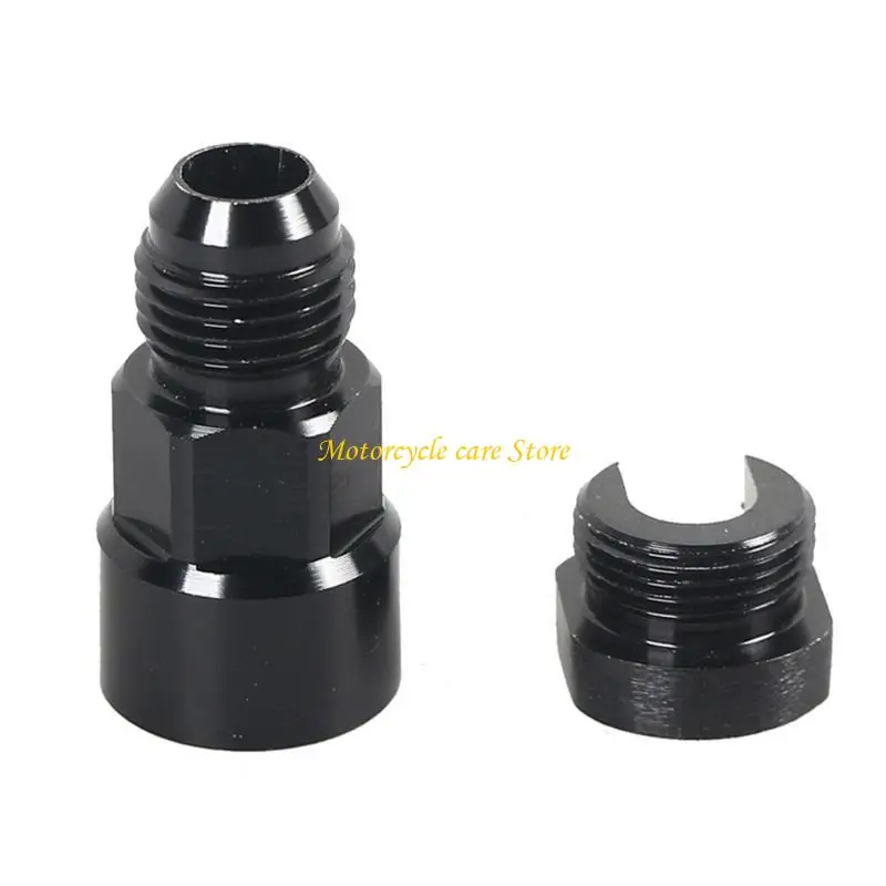 U75F Aluminium an6 An8 männlich bis 5/16 "3/8" Schnelle Verbindung weibliche Push-On-Anpassung