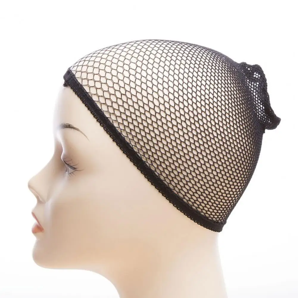 Bonnet de tissage de cheveux pratique, filet à perruque ajusté, filet à perruque, bonnet de perruque réutilisable facile à utiliser, doublure en maille