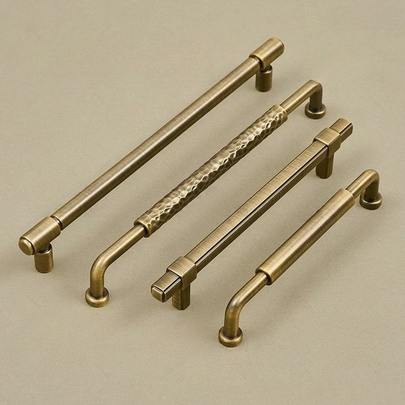 Chinese Retro Furniture Handle Personalized Home Decoration Cabinet Door Knob Creative Shoe Cabinet Handle French Cabinet Handle
