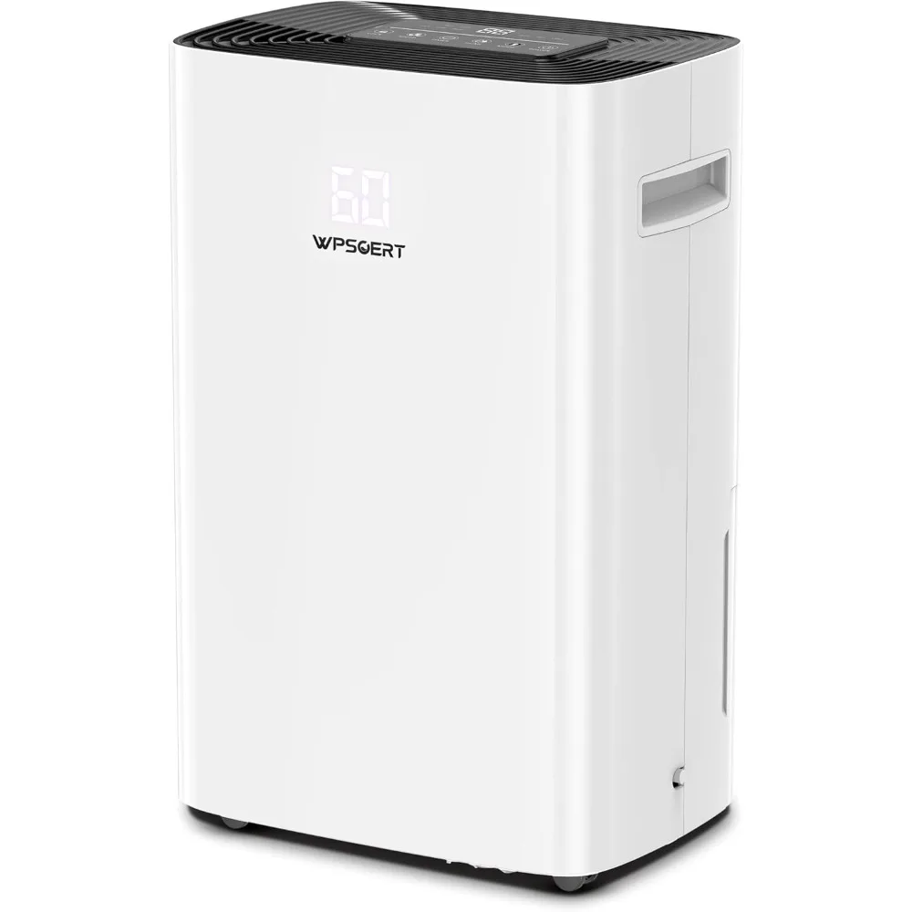 5500 Sq.ft Dehumidifier for Basement, 80 Pints Dehumidifiers for Home, Large Room with Drain Hose, Intelligent Humidity