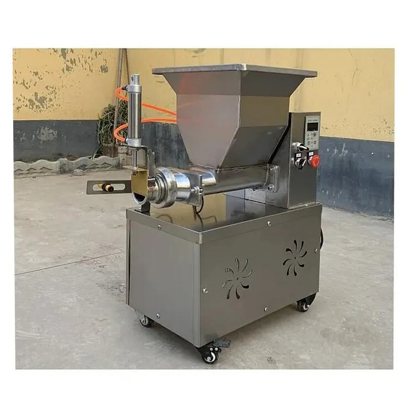 5-450g 공압 반죽 분배기 304 스테인레스 스틸 피자 만두 반죽 만드는 기계 반죽 공 기계