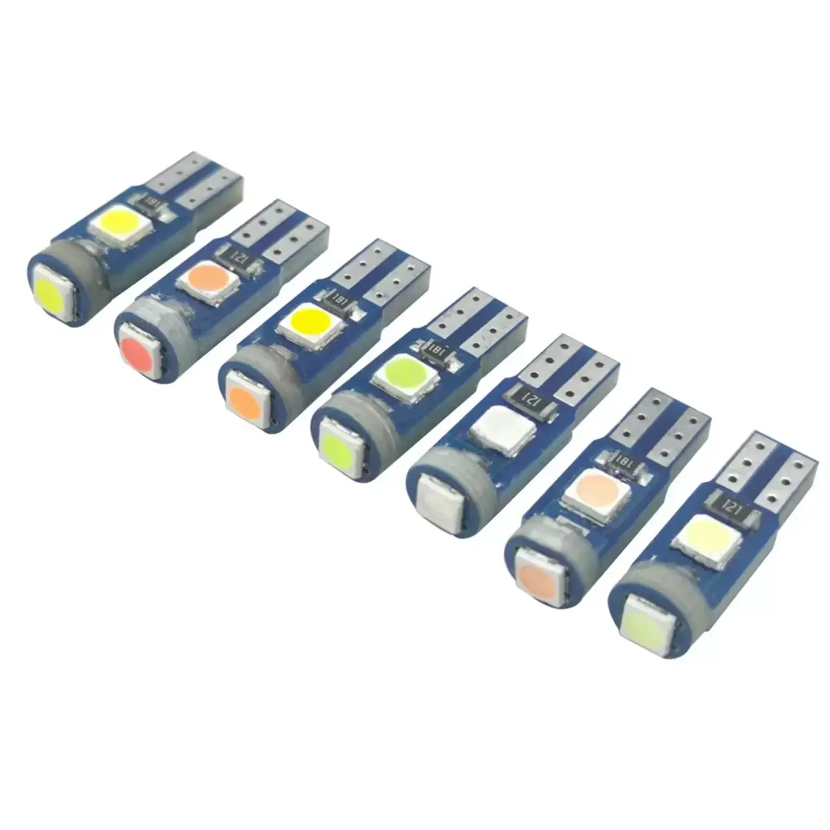 

10PCS Super Bright LED T5 3SMD Car Motorcycle Dashboard Light Wedge Instrument Lamp Indicator Signal Bulbs DC12V 3030smd