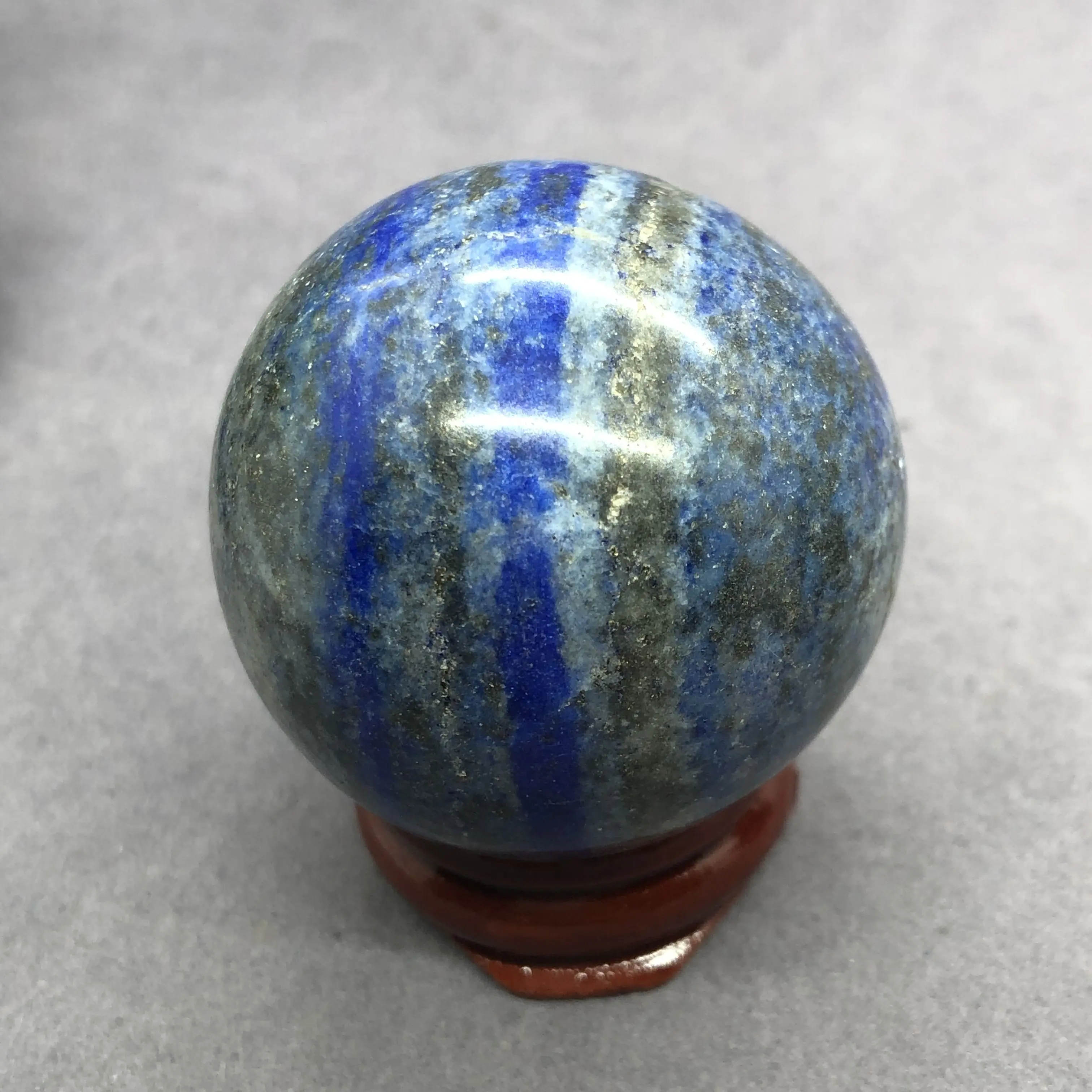 

Lapis Lazuli Ball Natural Stone Diy Decoration 3.7-4.3cm Speculum