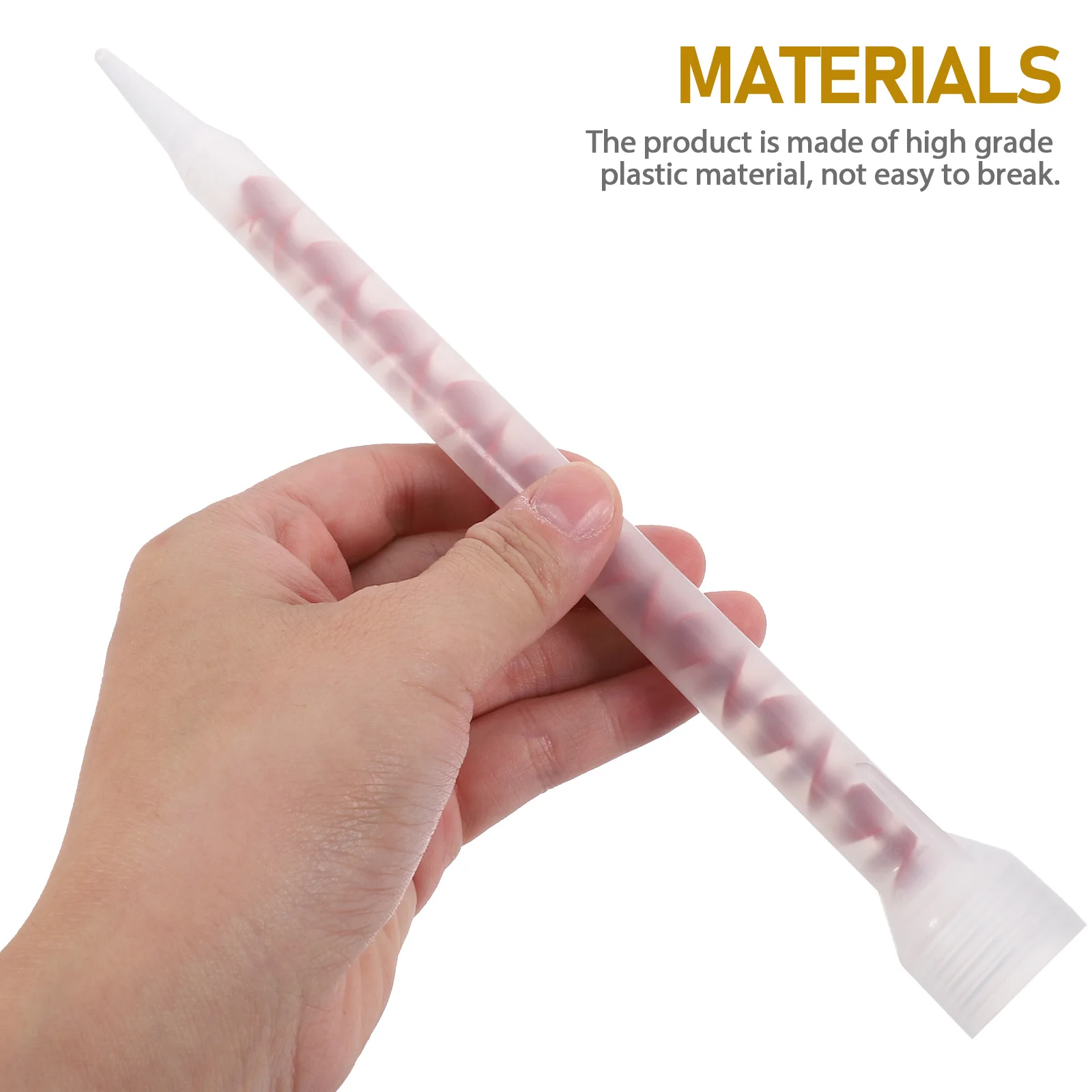 

4 Sets Caulking Tubes Plastic Caulk Tube Reusable Empty Empty Caulk Tube Plastic Home Repair DIY Projects 400ml